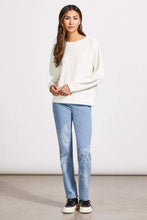 Load image into Gallery viewer, T Textured Dolman Crew Top: 2 colours
