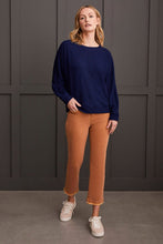 Load image into Gallery viewer, T Textured Dolman Crew Top: 2 colours
